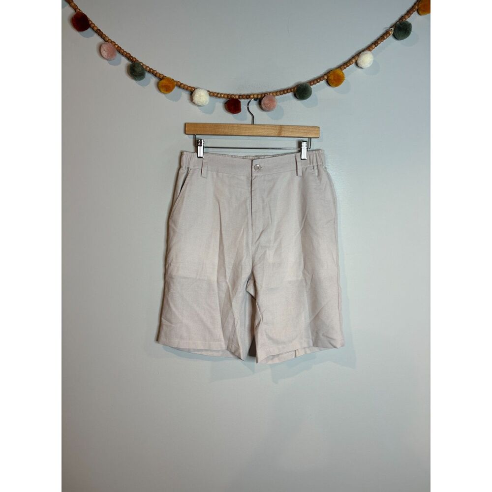 NWT Amazon linen blend shorts